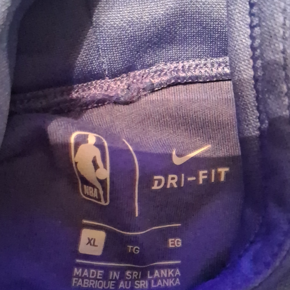 Nike Warriors Blue Hoodie with Yellow Accents - Picture 2 of 10